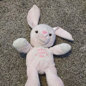 Pink Jesus bunny